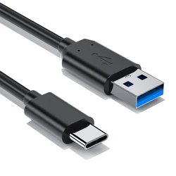 1M Black Mobile Phone Data Cable USB to Type C Cable 12W PD Charging and Data Transmission Cable