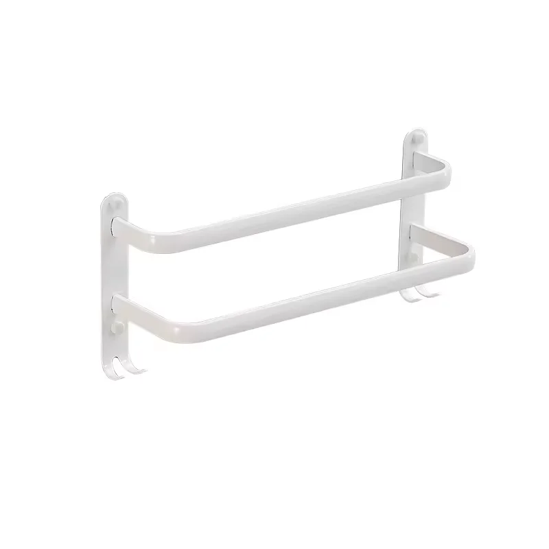 Hotel Bathroom Non Punching Towel Rack Bath Towel Holder Towel Rack Hardware Clothes Rack