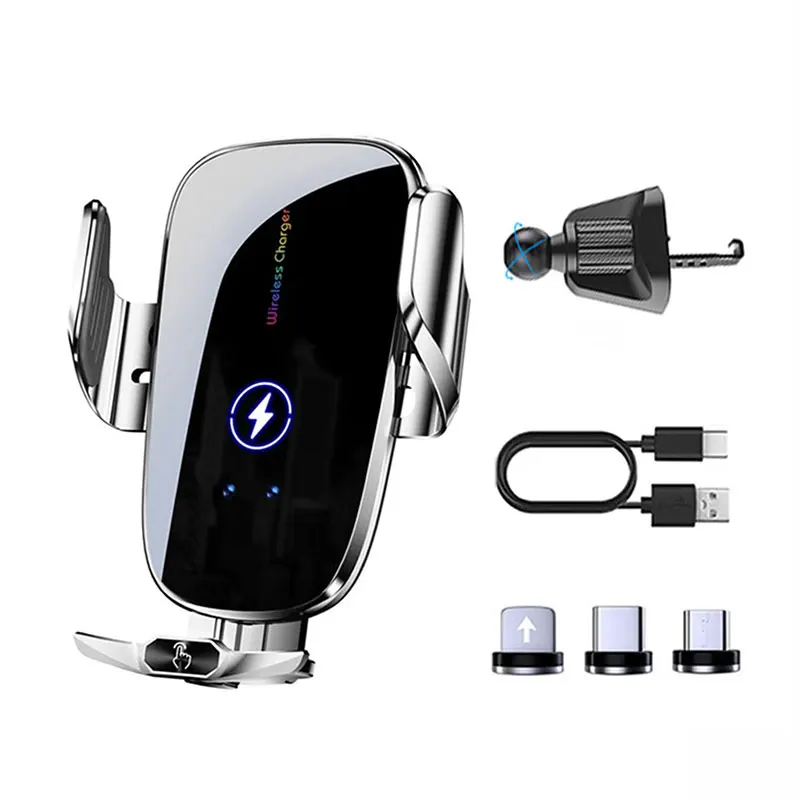 Car Holder Magnetic Wireless Fast Charger Mount Car Phone Holder For Car Air Vent