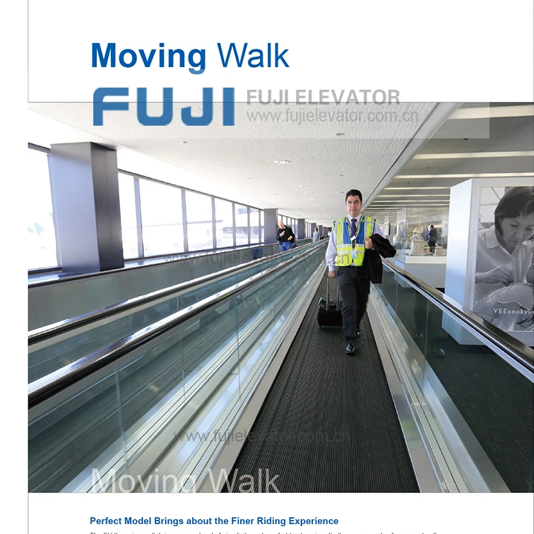 FUJI  Commercial Economical Moving Walkway Escalator with Vvvf Auto Start Stop