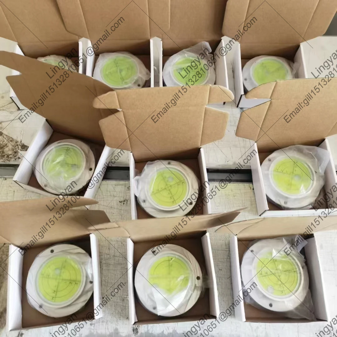 Aluminium Case Bullseye metal Spirit Bubble Surface Level Round Inclinometers for Surveying Instruments