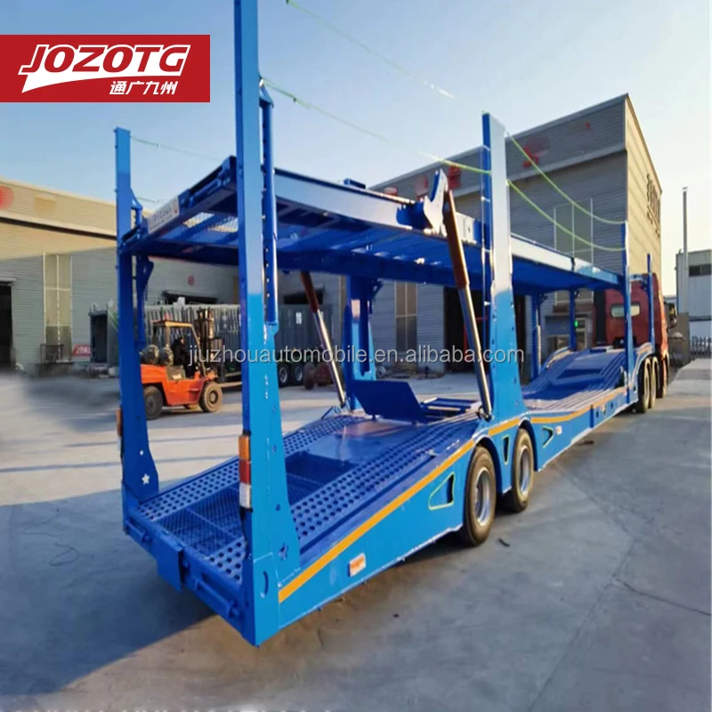 Hot Selling 8 Car Carrier Steel Trailer for Truck Cargo Semi Trailer on Sale