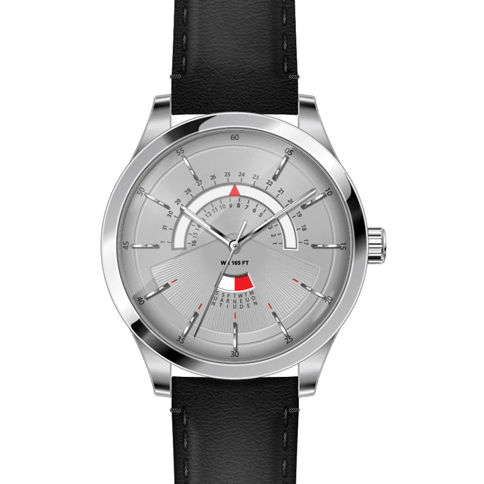 Factory customized stylish watches for men strap leather waterproof timepiece for men watch manufacturer custom brand watch