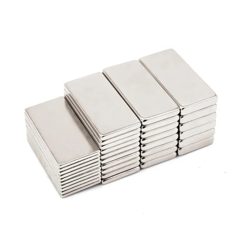 Wholesale hot sale rectangular neodymium magnet N52 ndfeb magnet custom magnet