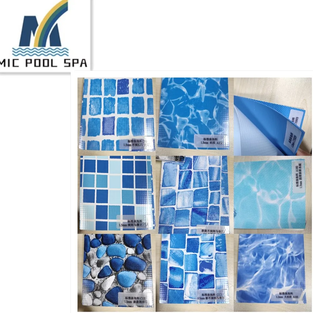 Swimming pool pvc liner for swimming pool