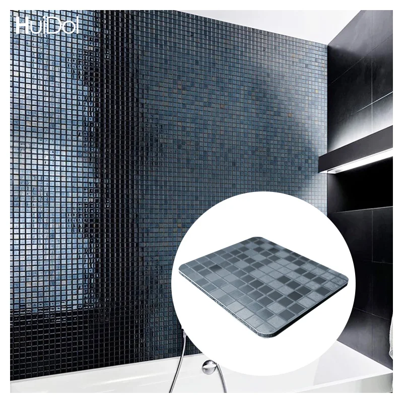 Board Mosaic Seamless Interlocking Wall Panel Fiber Carbon Customize Modern Wood Plastic Composite Bamboo Charcoal Wood Veneers