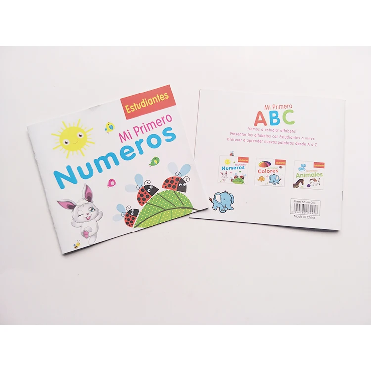 OEM preschool softcover pocket book for kids french children story book printing