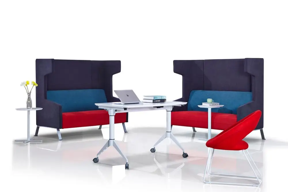 Greenfield  Furniture Customized Privacy Acoustic Seating Lounges High Back Office Pods