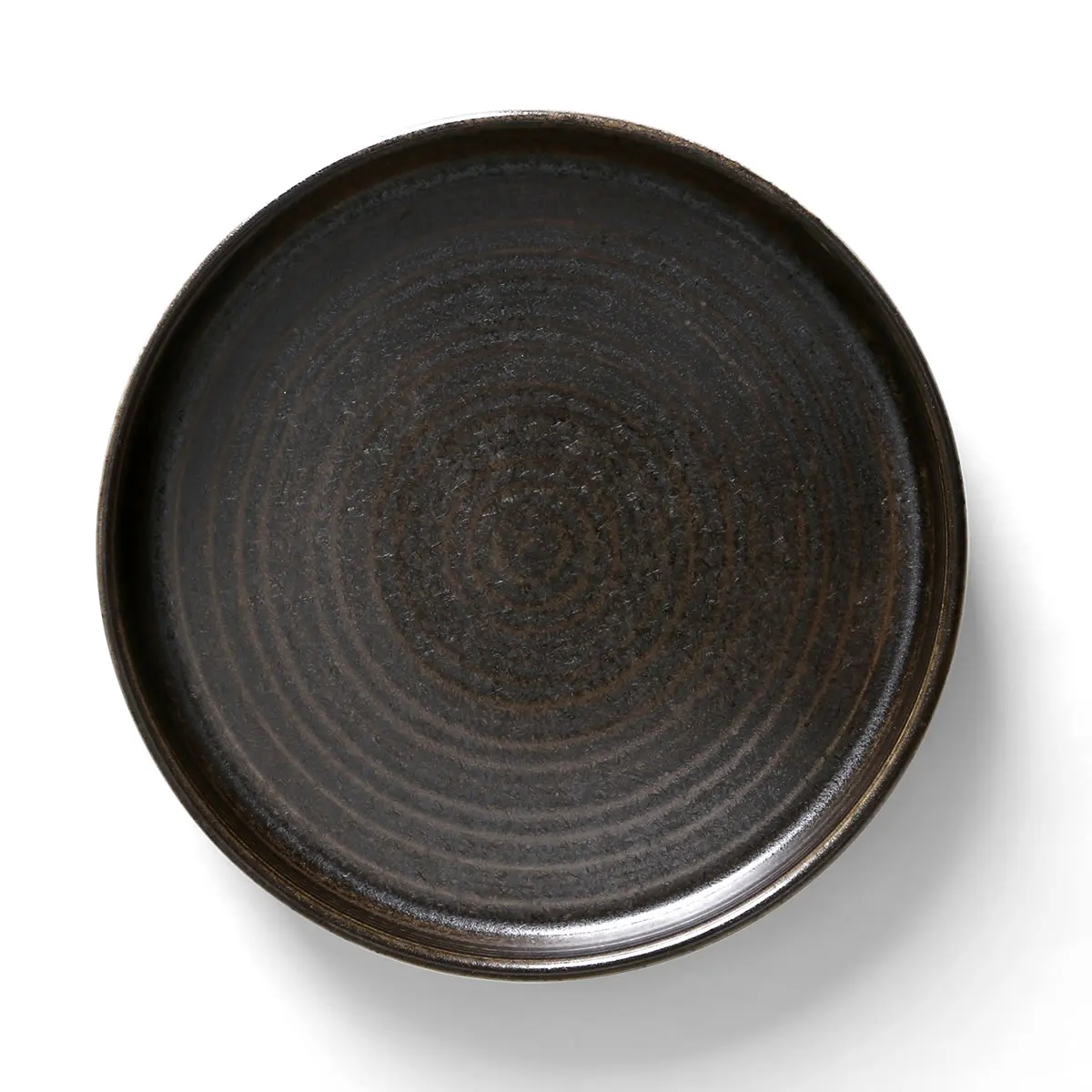 Factory direct wholesale hotel matte black nordic porcelain dinner plate,ceramic dinnerware restaurant plates