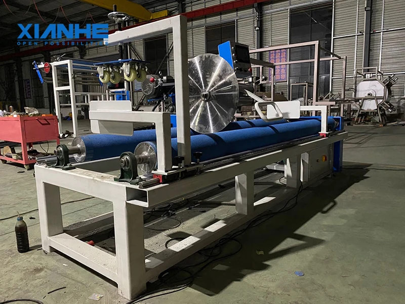 
Semi-automatic Fabric Roll Strip Slitting Cutting Machine 