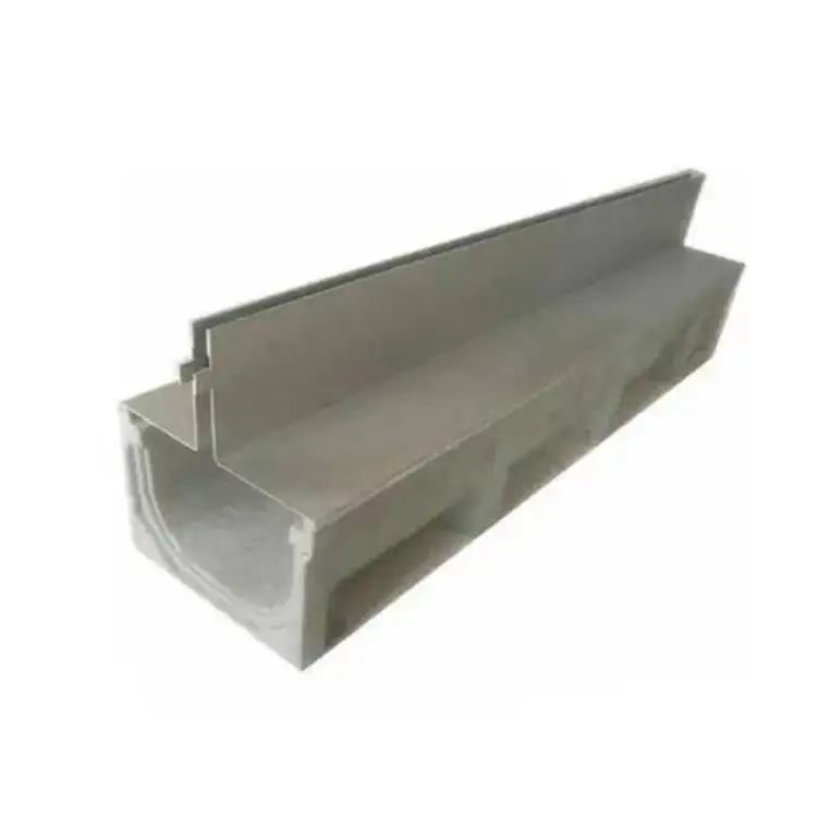 Ditch Linear Trench Drain U Shaped Polymer Concrete Drainage Channel