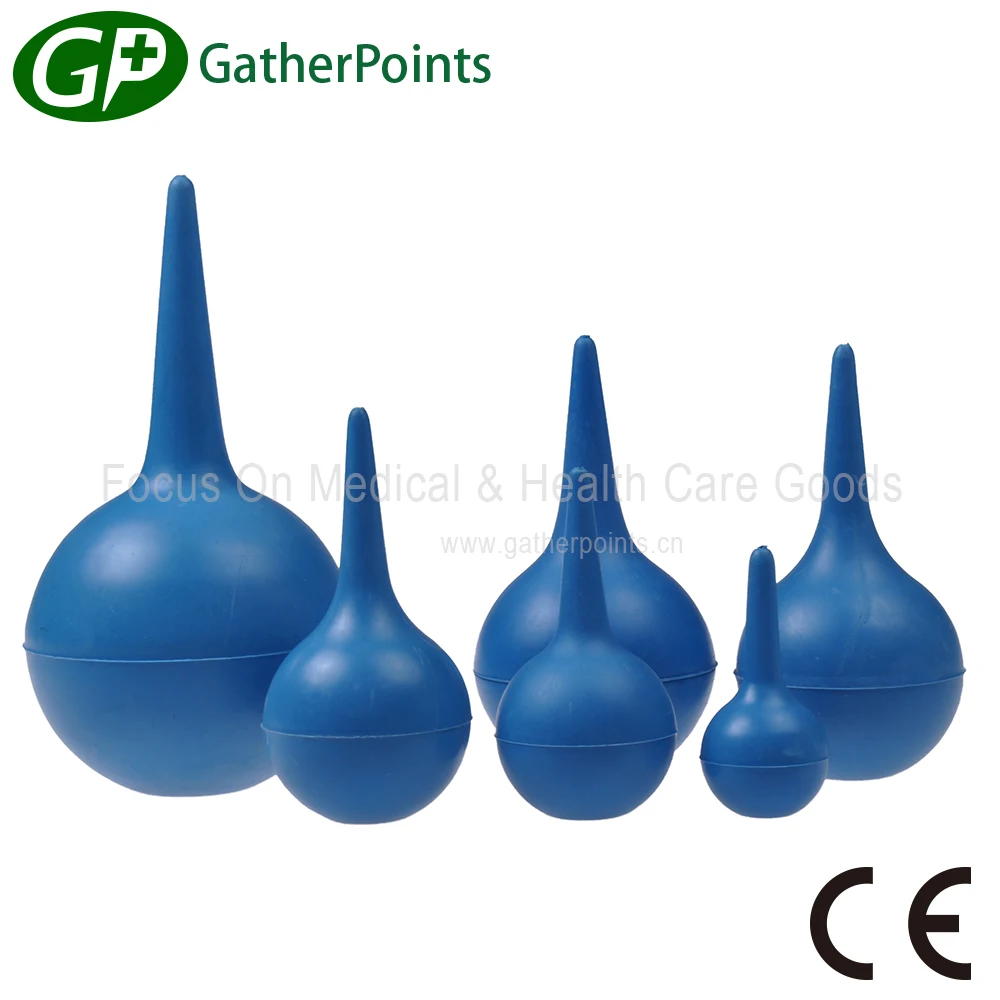 15cc Vintage Ear Syringe Ball Medical Rubber Material