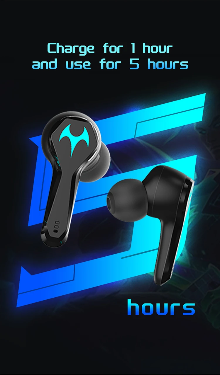 gaming in-ear earphones earbuds