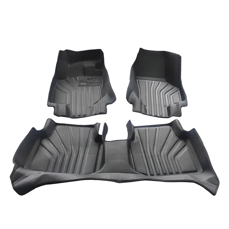 Custom Full Set car floor mat 3d car mat auto accessories Leather Car Mat