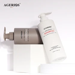 Agerios Plant Extract Hair loss shampoo and conditioner for African black braid hair Private label hair grow faster shampoo