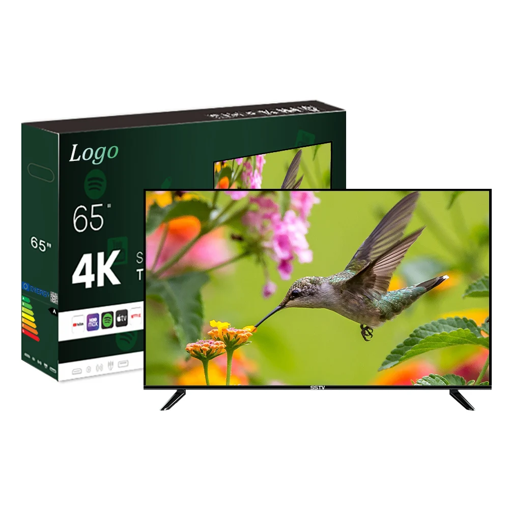 Wholesale 65inch LED TV ATV DVB T2 S2 Digital TV Television 65 Inch 4K Smart TV
