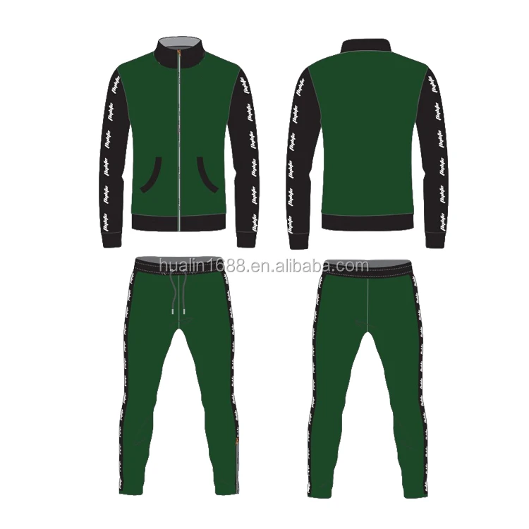 2021 Top Sale Manufacturer Accept Custom Tracksuit Excellent Quality Digital Printing  Mens Tracksuit Custom For Customer