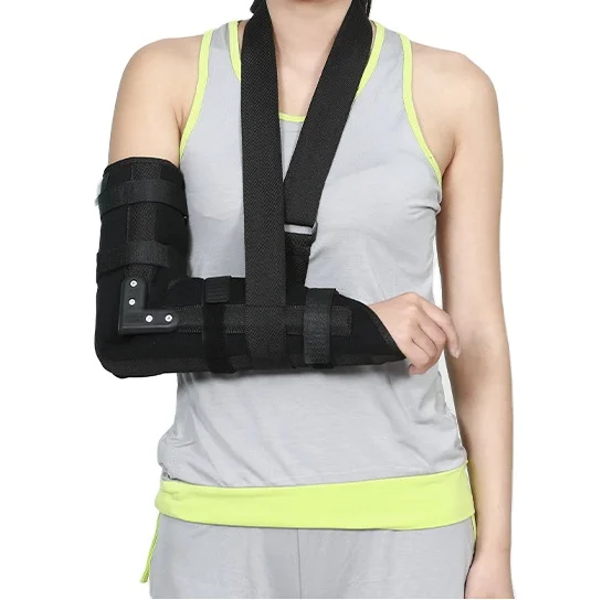 Pediatric Hinged Elbow Support  Orthosis Brace For Sprain Arm Fixed Support Elbow Brace Arm Support Splint Orthosis