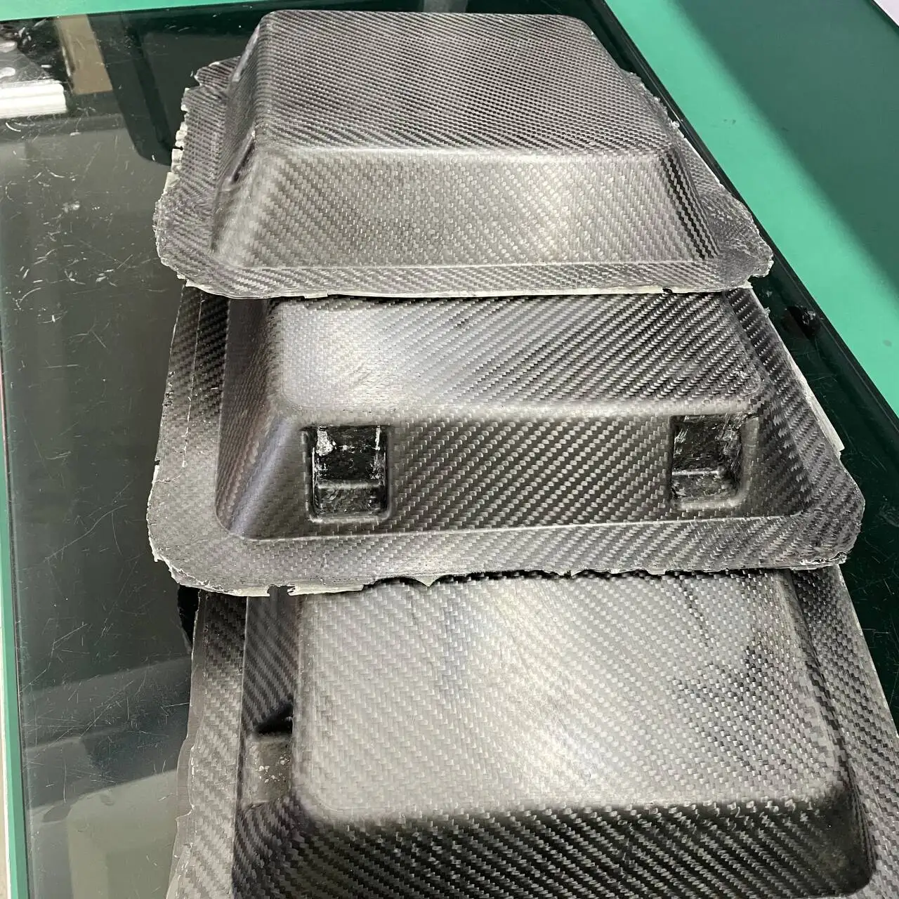 OEM custom carbon fiber products customized CNC cutting shaped carbon fiber parts Structural Carbon Fiber Components