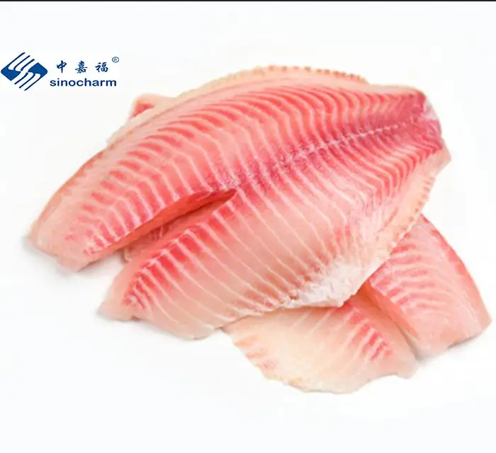Чиан нилотикус Тилапия филе Замороженная IQF Рыба морепродукты