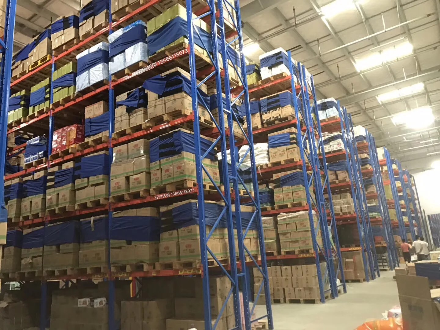 Heavy Duty Metal Shelves Pallet Racking System Storage Shelving For Sale