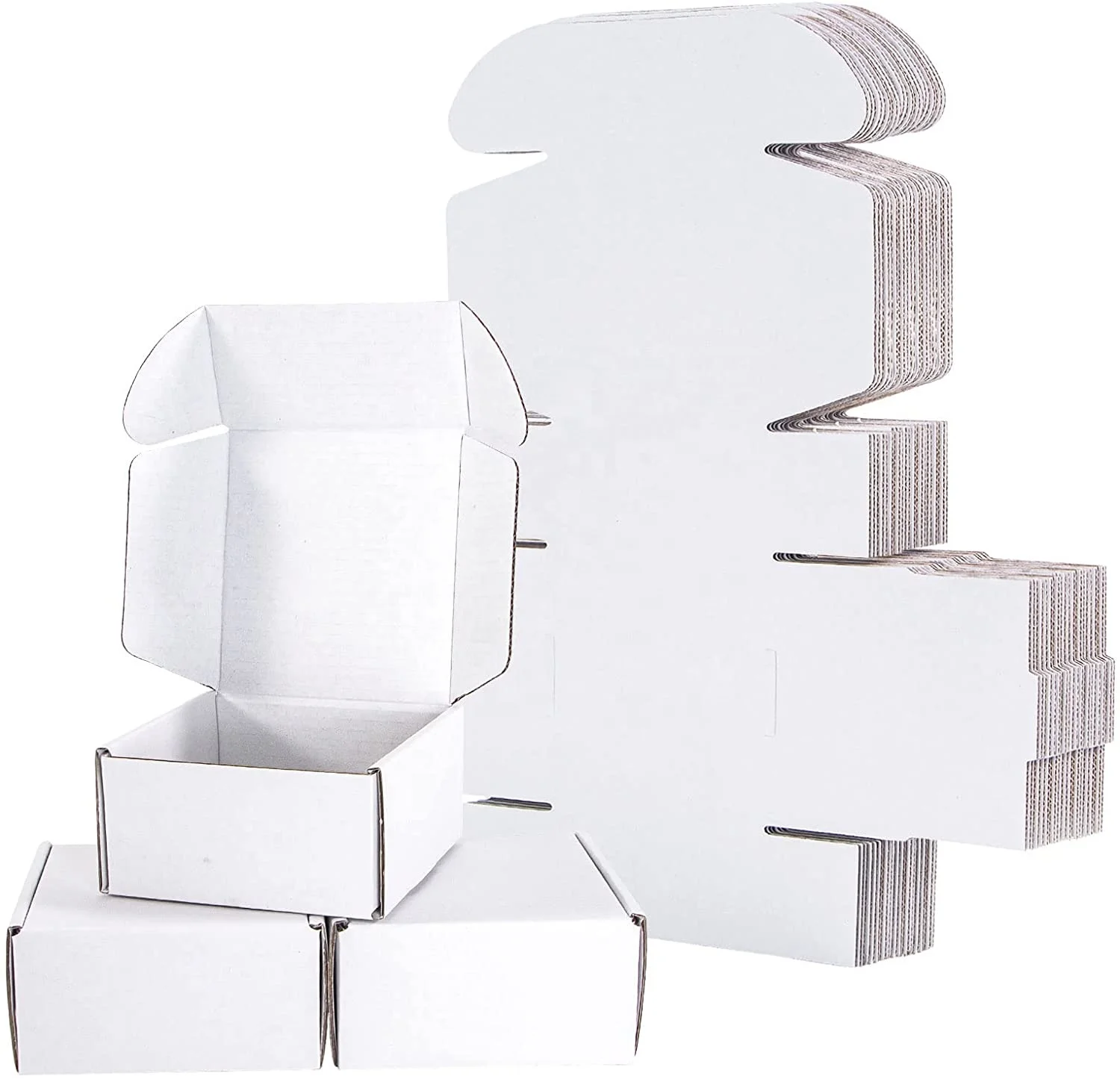 Customized Wholesale Luxury Pink White Black Green Colored Rectangle Packaging Shipping Boxes Various Sizes for Underwear