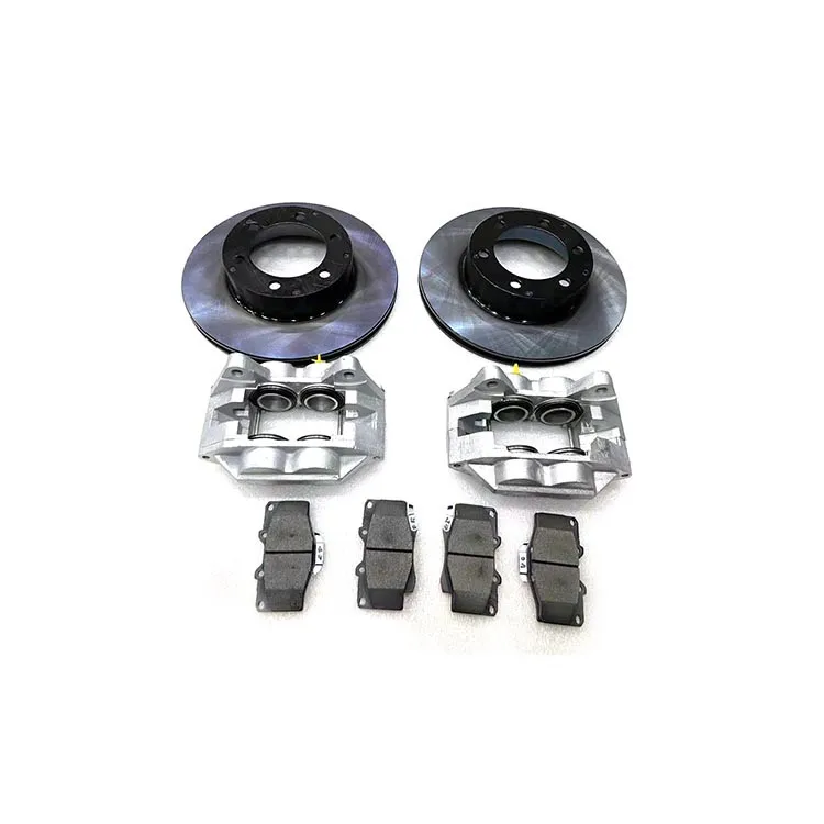 Front Caliper Big Brake Kit 4-Piston Caliper with Rotor For BMW 1-Series E81/E82/E87/E88 2006-2010 18 Inch Wheel
