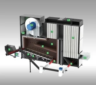 Best Quality Water Tube Boiler Steel Industrial Production Biomass Boiler for export