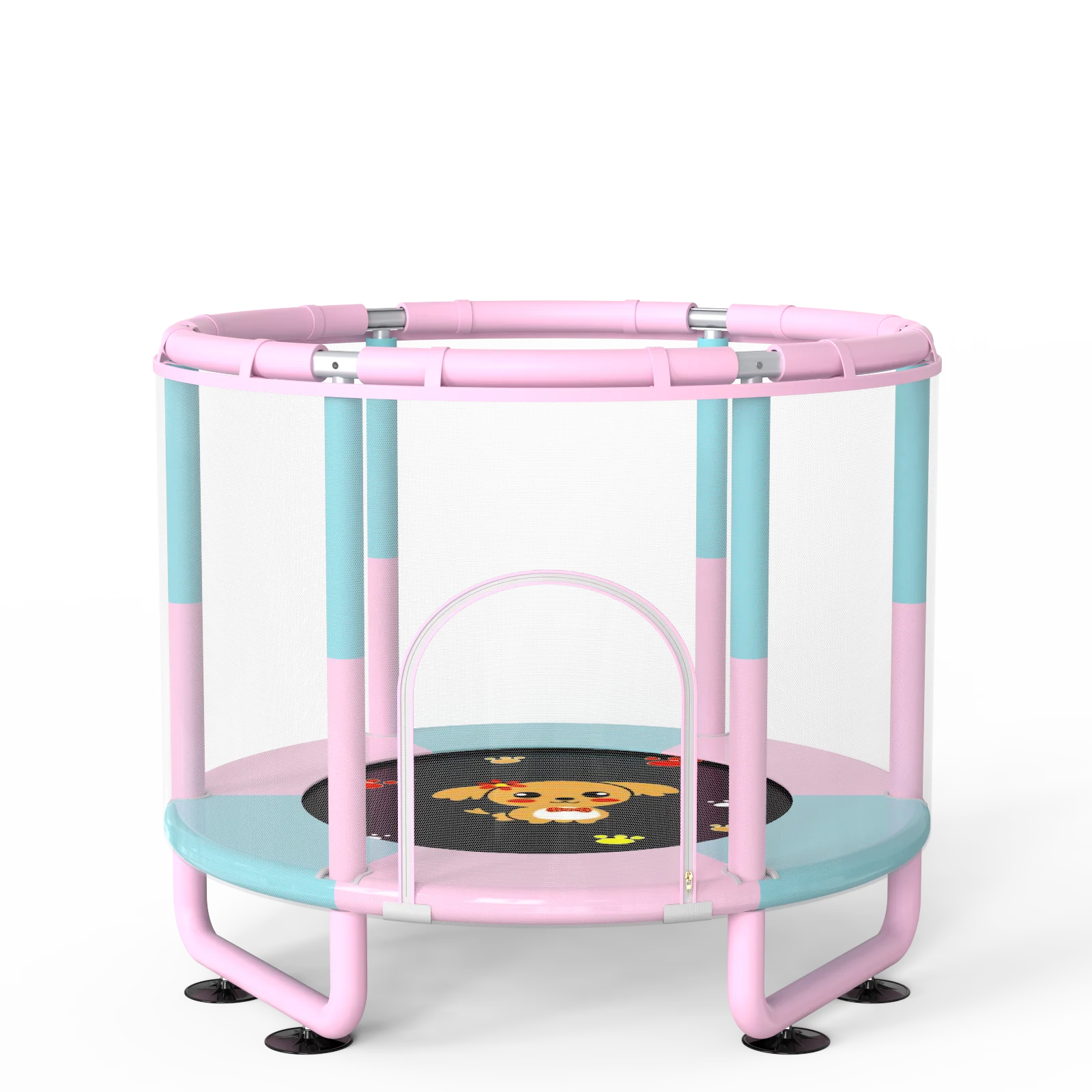 Indoor 4.5FT Bungee Trampoline with safety net