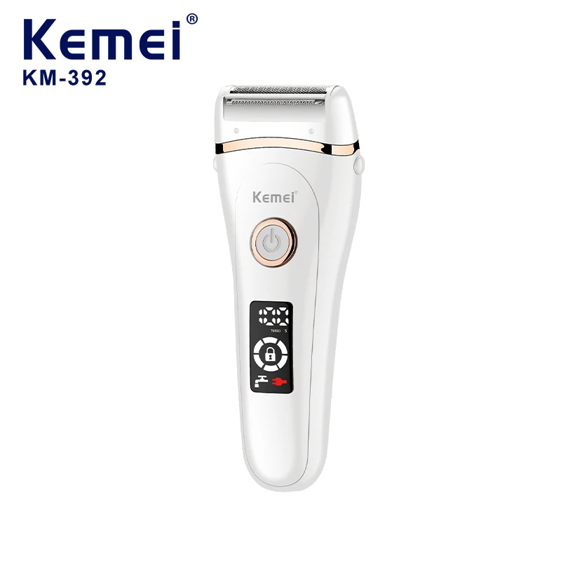 Kemei km-392 Hot Sales Electric Epilator Hair Remover Hair Removal Machines for Women Body Face Painless Body Shaver