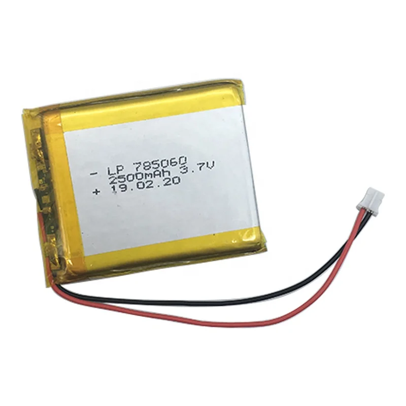 Sunease Lipo переработки 785060 2500 mAh 3,7 v 9.25wh литий-ионные аккумуляторы 3,7 v 2500 мАч домашние литиевая батарея конструкции