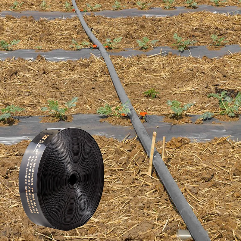 63mm Agricultural Irrigation Layflat Micro Spray Hose Uv-resistant Rain Spray Tube Irrigation Rain Spray Tube