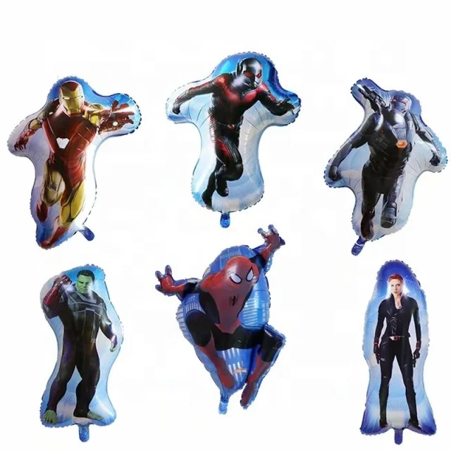 
Hot sale 18 inches round spider man foil balloon cartoon character super hero foil balloon for Kids toy globos 