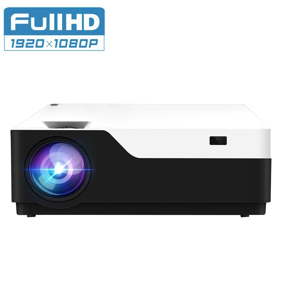 M18 1920X1080 Real Full HD Projector USB PC 1080p LED Home Multimedia Video Game Projector Home Theater Movie