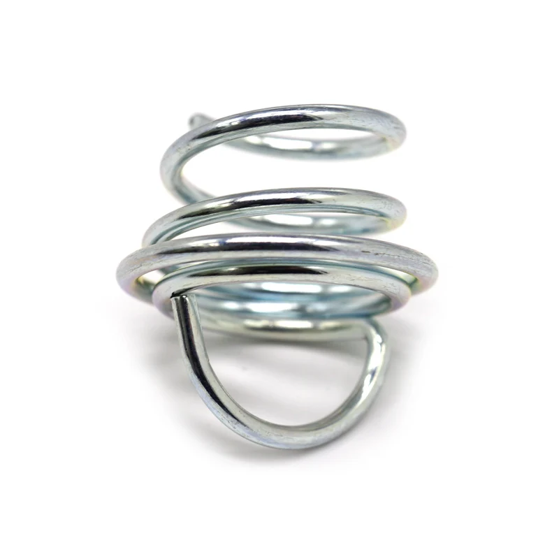 Custom Coil Springs Zinc Plated Stainless Steel Spiral Wire Tower spring Small Coil Compression Conical Spring