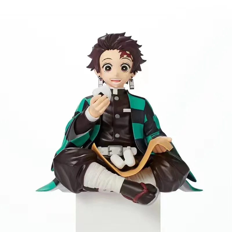 best price Wholesale Demon Slayer Pressed Instant Noodles Car Seated Decoration  PVC Anime Action Figures