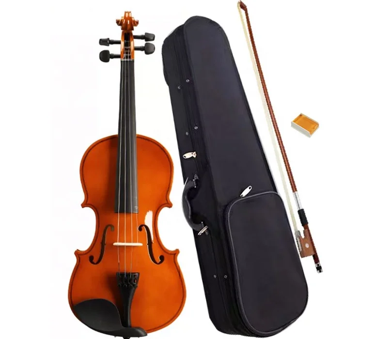 Factory wholesale cheap plywood instruments violin kit