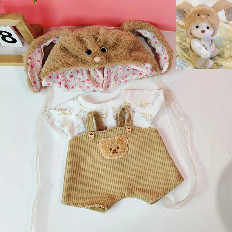 Custom-made Clothing for Plush Toys Cute Teddy Tales Lina Bear Changeable Adorable Costumes Bears