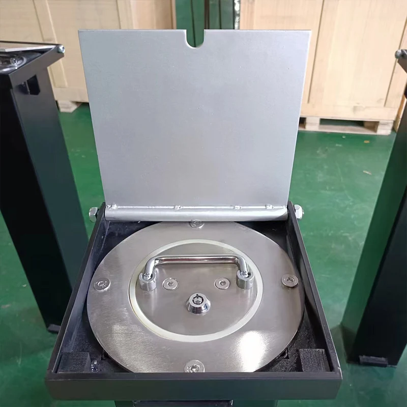 Manual Telescopic Bollards Preventing Theft Security 304 316 Stainless Steel Bollard Parking Space Occupation