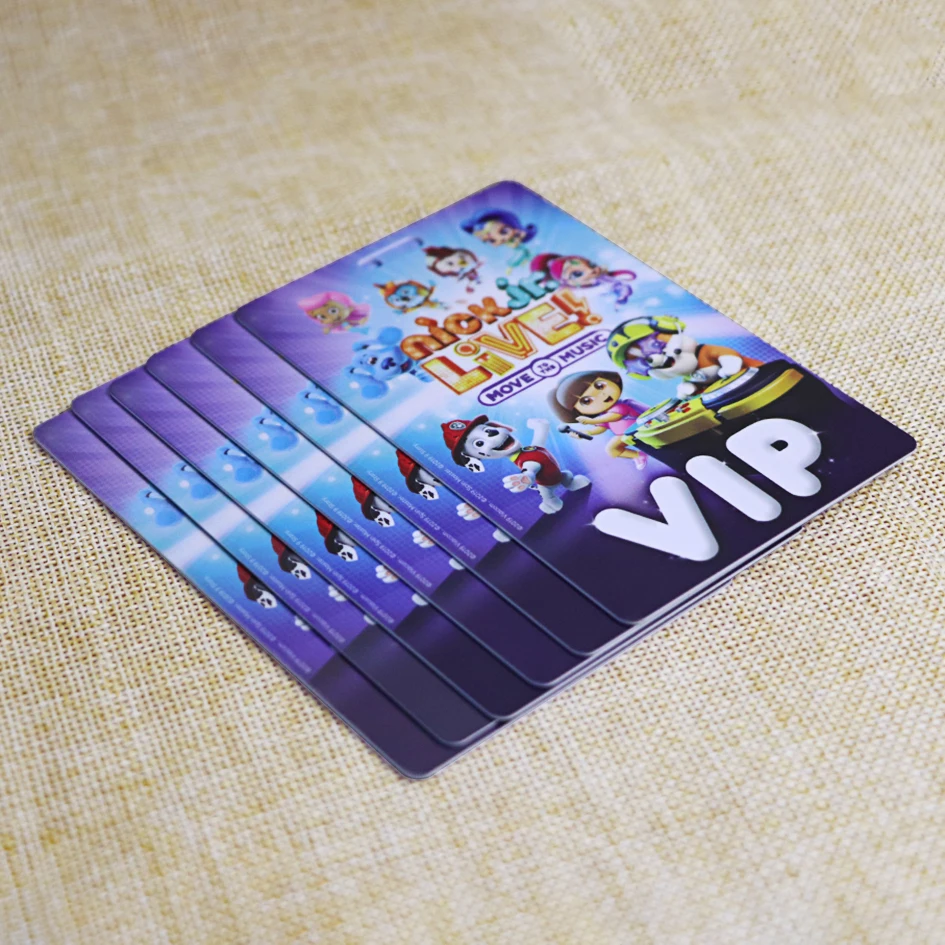 ПВХ пластиковые Пользовательские печати VIP бизнес играть игровые карты