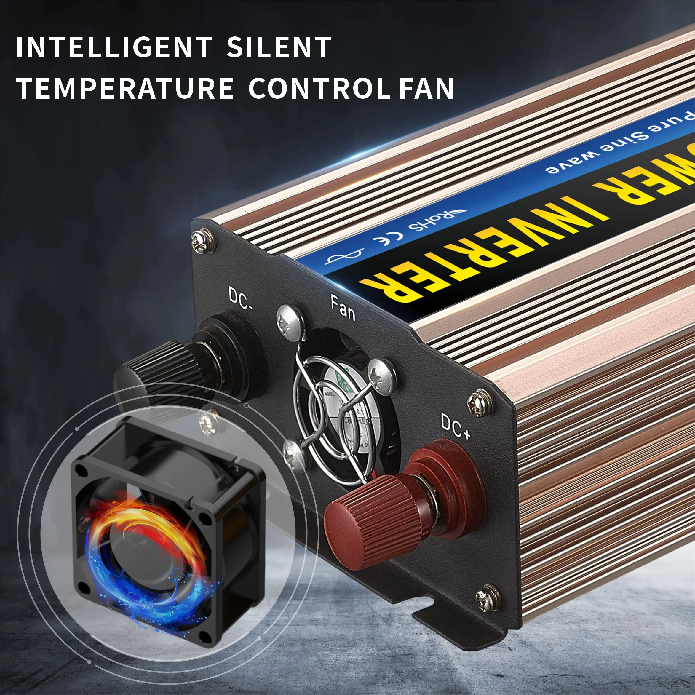 Ten Years Factory Wholesale Direct Sale Retail Purchase 300w Household Correction Wave Inverter Dc12v 24v to Ac 110v 220v