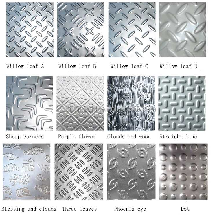 Aluminum Foil And Sheets Metal Embossing Machine For Refrigeration And Frezzer