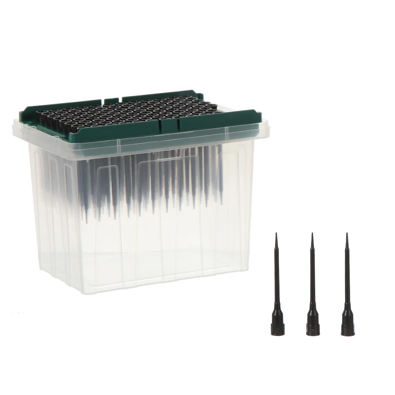 Tecan 50ul Black Automatic Conductive Pipette Micro Tip Filter Sterilized Low Retention