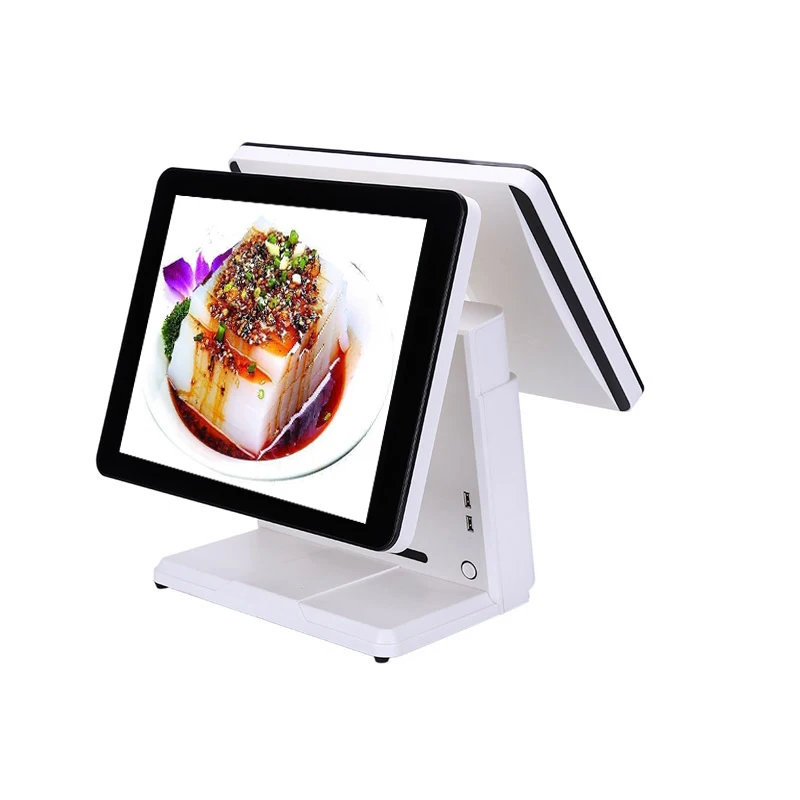 
China Manufacturer POS system 15 inch touch screen POS machine all in one T-C002 