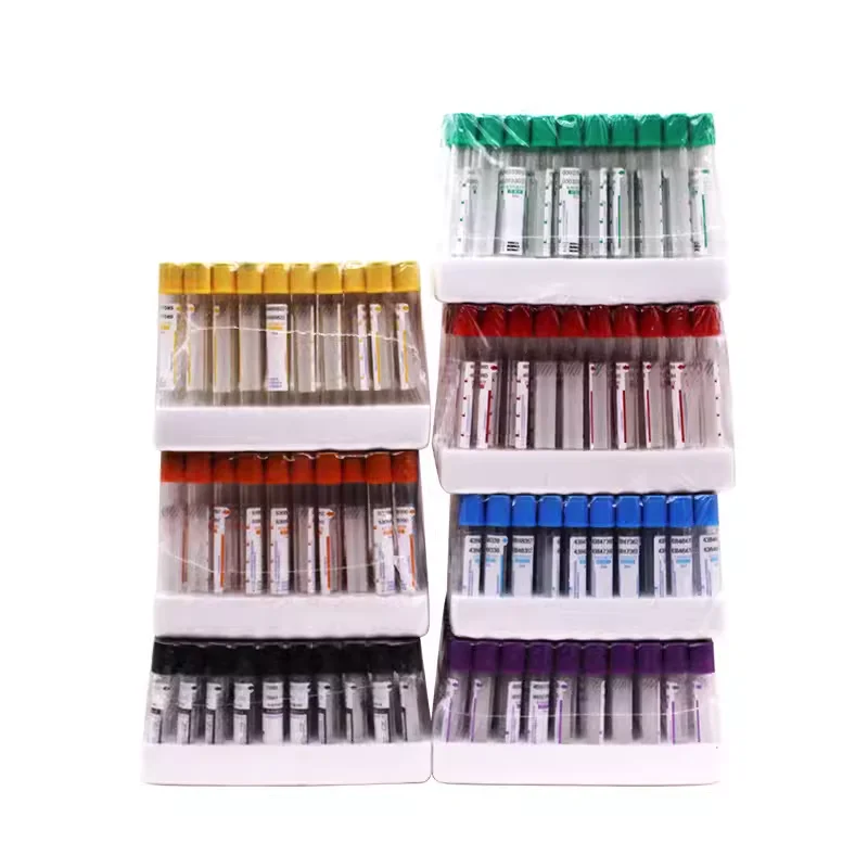 Медицинская одноразовая трубка EDTA K2 K3 Vacutainer для Вакуумного Сбора Крови цитрата натрия