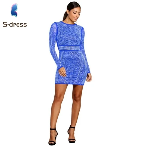 boutique fashion fall clothing sequin girls club party dresses for women