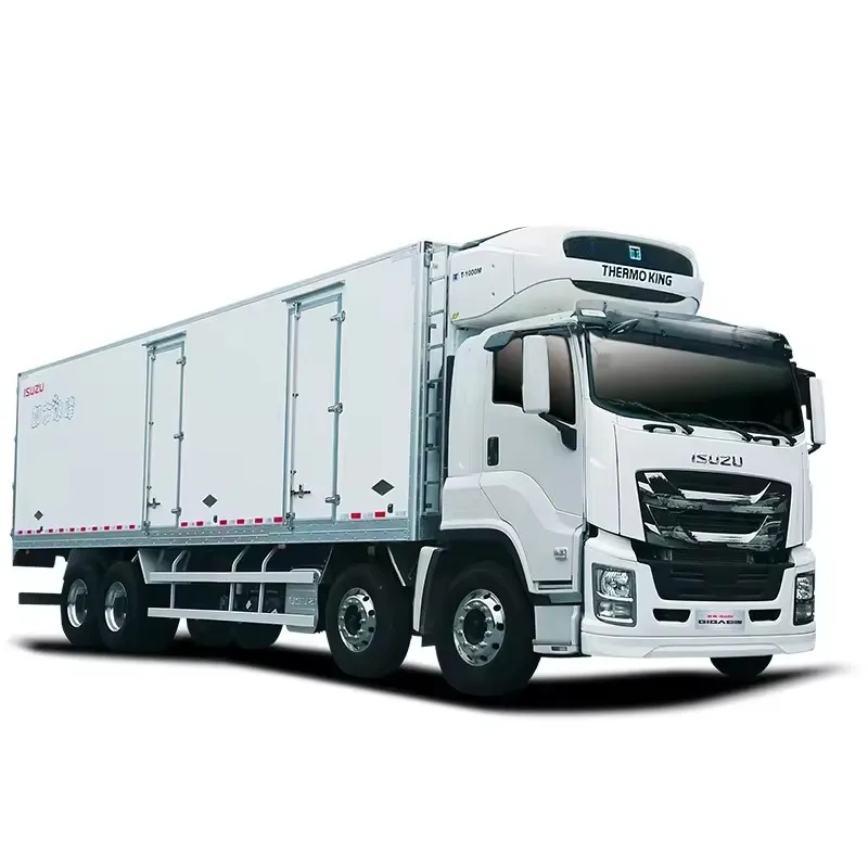 Freezer Truck,Isuzu Truck Giga,40ft Refrigerated Truck frozen food thermoking truck refrigerator for sale