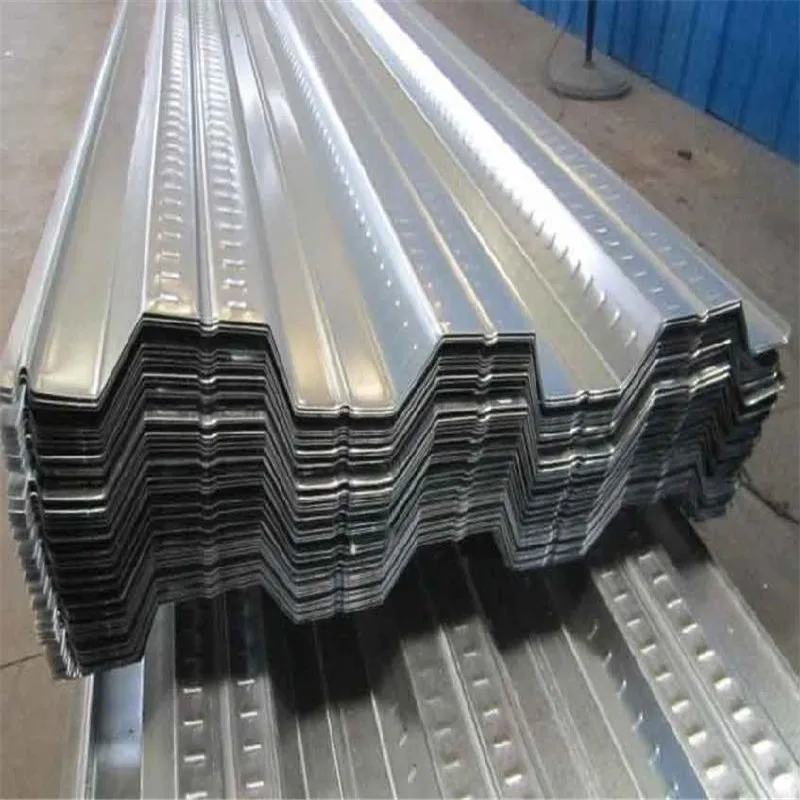 Galvanized Steel Bondek Floor Decking Sheet plate for Construction Materials