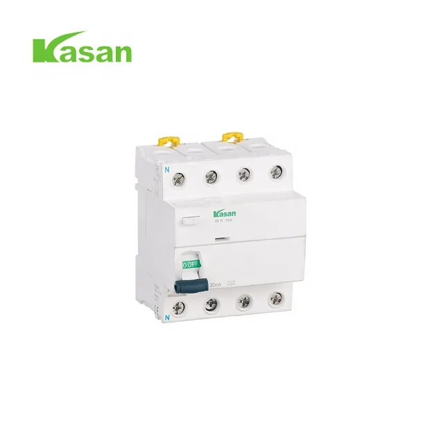 low voltage residual current 63 amp rccb 2 pole 4 pole types iid iidk earth leakage electrical circuit breaker