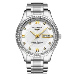 Classic Design Stainless Steel Mechanical Automatic Business Men Watch In Stock